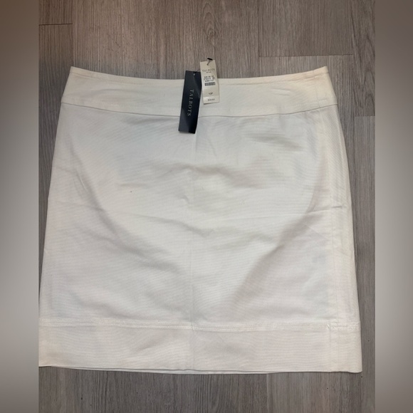 Talbots Petite White Skirt – Size 10P (New With Tags) BIN1013 - Picture 1 of 4